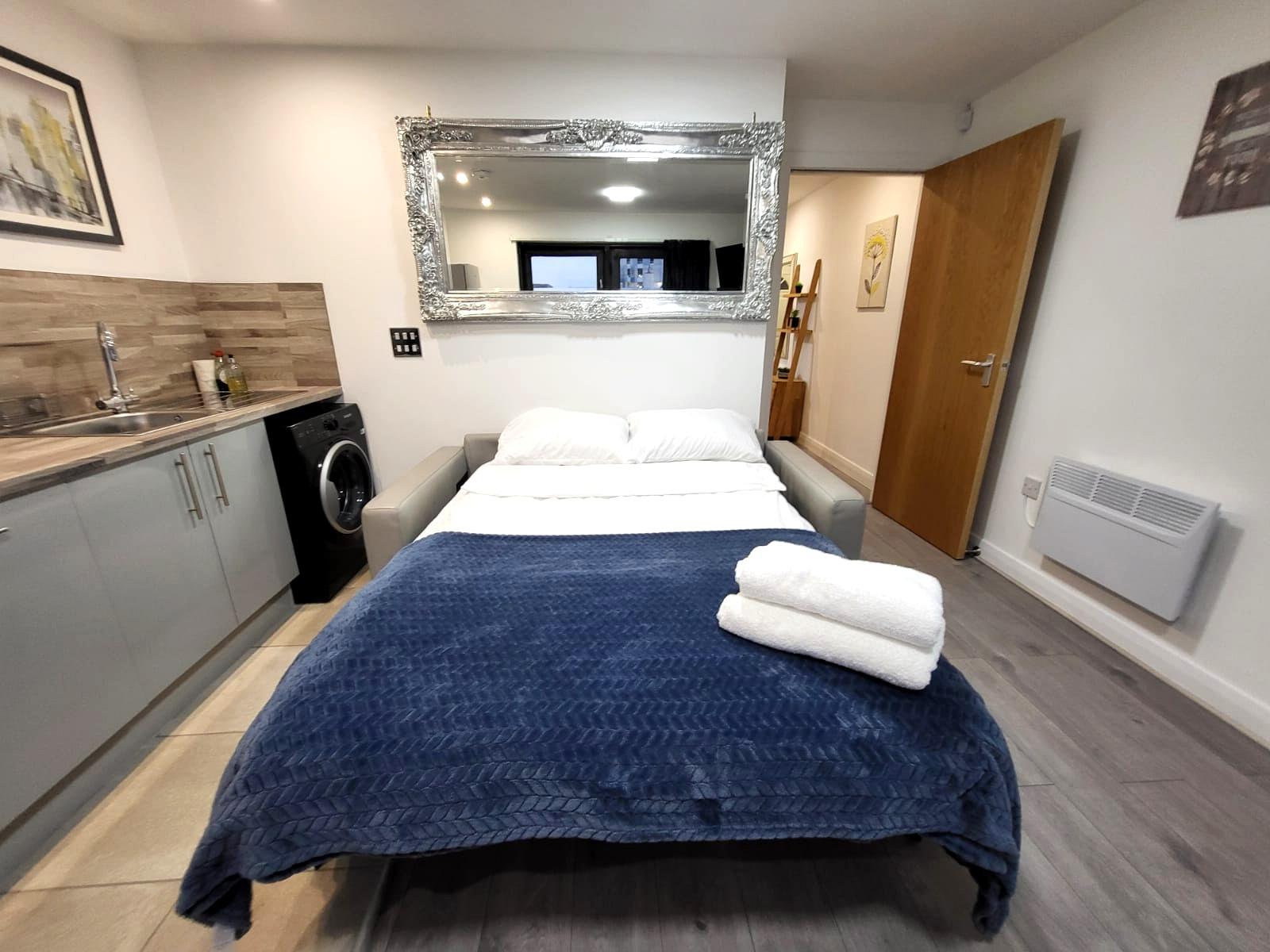 Inclusive 1BR Central Abode w Parking and Balcony6
